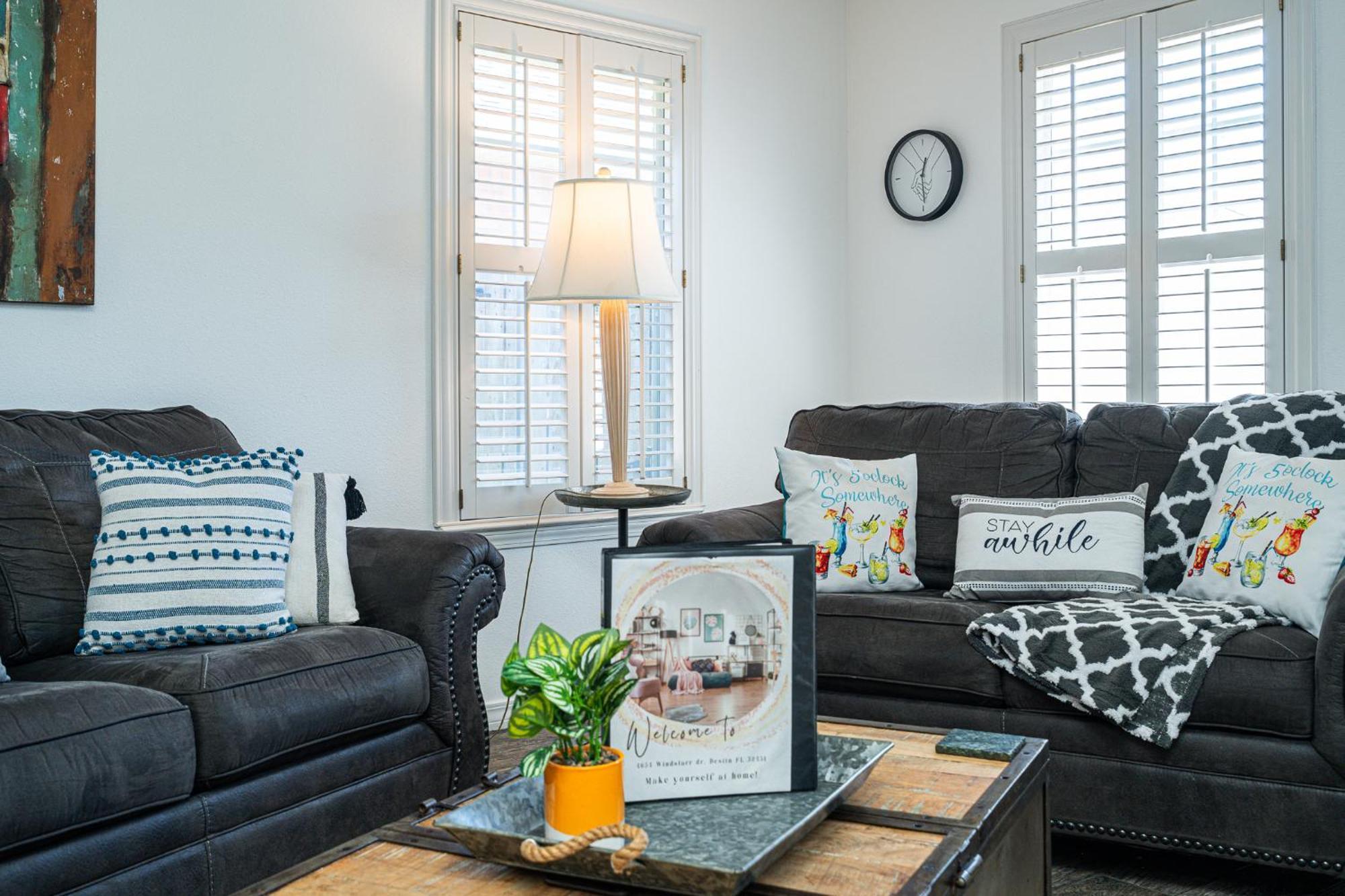 Windstarr Destin- Golf Cart Included, One Level, Close To Beach, Pet Friendly *